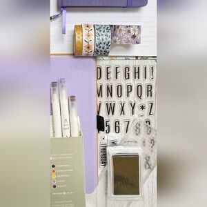 Archer & Olive Beekeeper's Garden Stamp And Washi Tape Sets